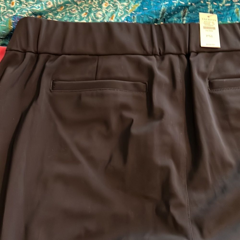 TALBOTS T BY TALBOTS black pants. Petite extra large. New with tags. - Picture 5 of 8